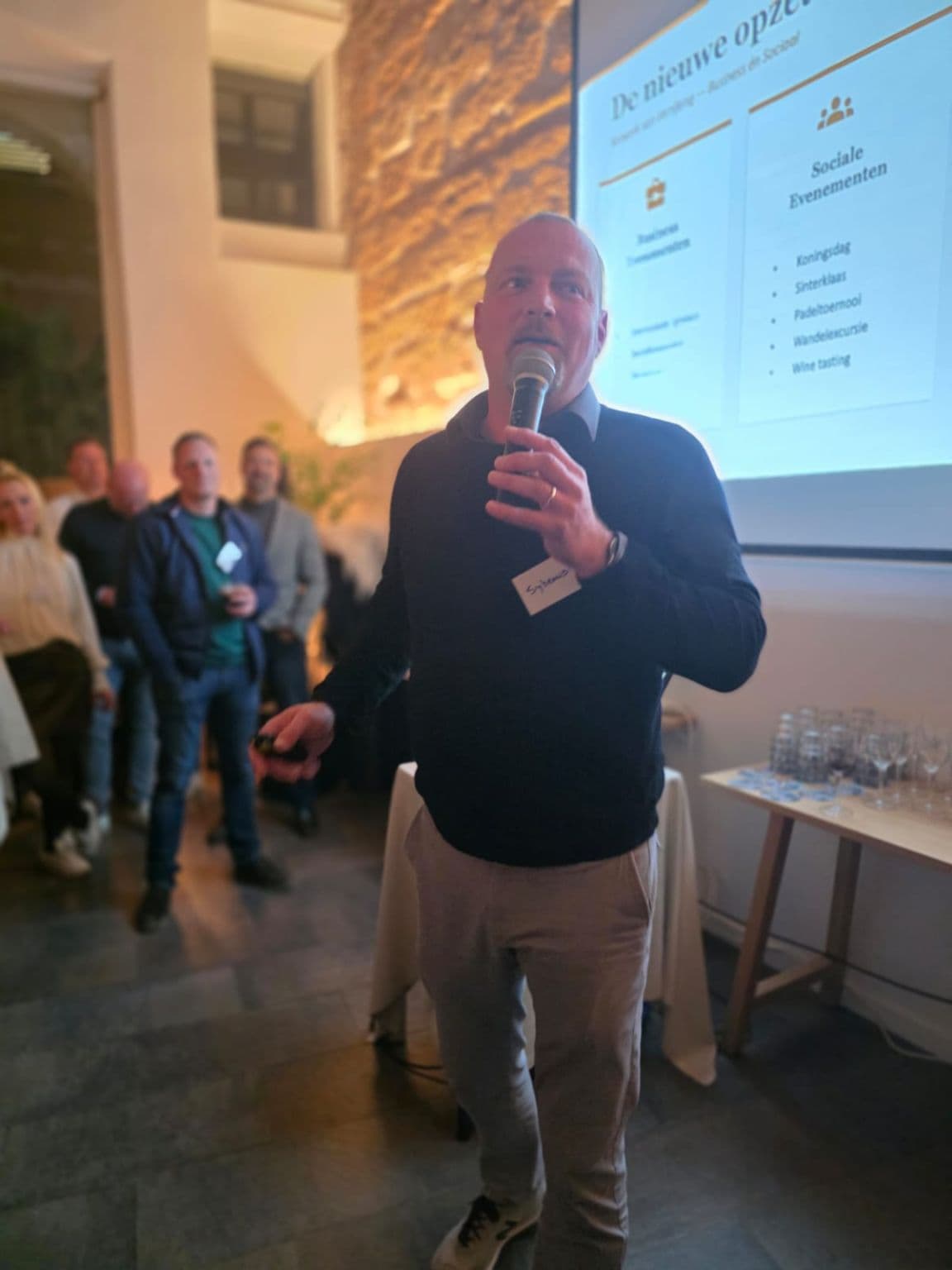 Sfeerbeeld Opening nieuw bestuur & clubvisie