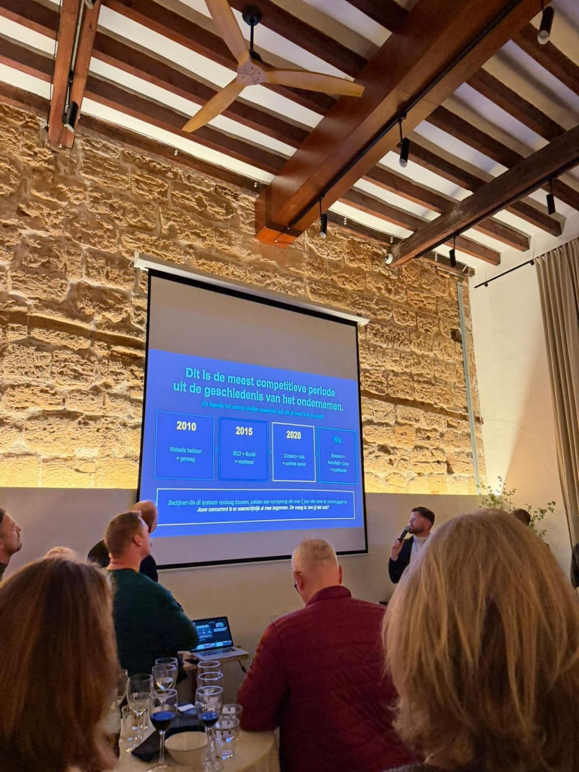 Opening nieuw bestuur & clubvisie — sfeerfoto 2